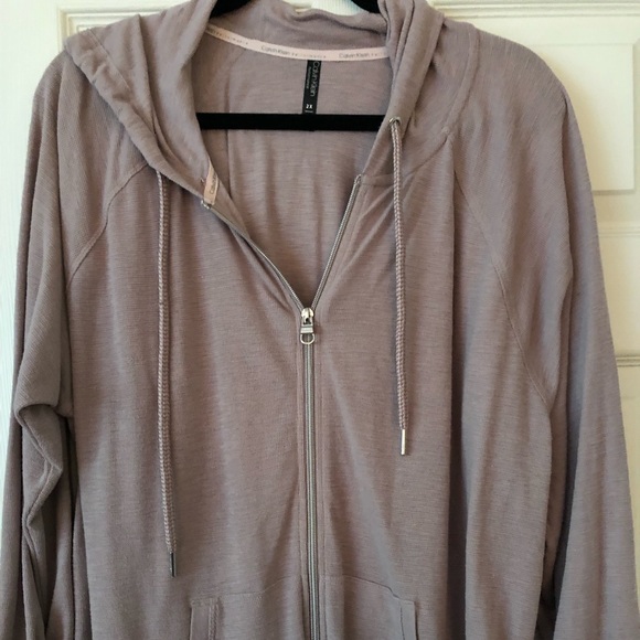 calvin klein women's zip hoodie